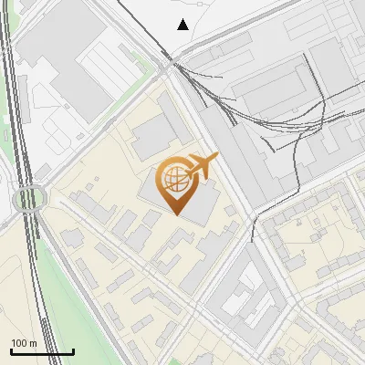 Karte Hussitenstraße 34, 13355 Berlin