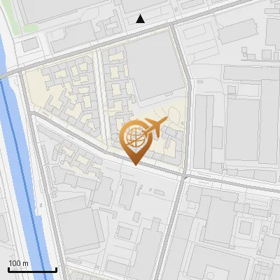 Karte Huttenstraße 21-25, 10553 Berlin