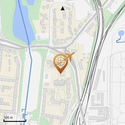 Karte Im Grünen Grunde 19-25, 22337 Hamburg