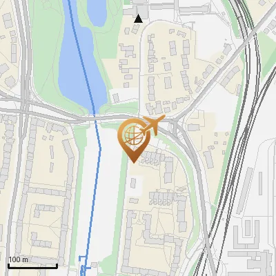 Karte Im Grünen Grunde 26, 22337 Hamburg