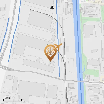 Karte Industriestraße 100, 21107 Hamburg