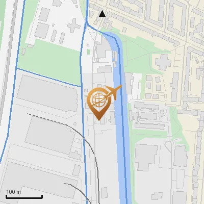 Karte Industriestraße 107, 21107 Hamburg