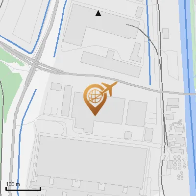 Karte Industriestraße 64, 21107 Hamburg