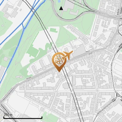 Karte Innere Wiener Straße 15-28, 81667 München