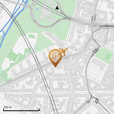 Karte Innere Wiener Straße 30-42, 81667 München