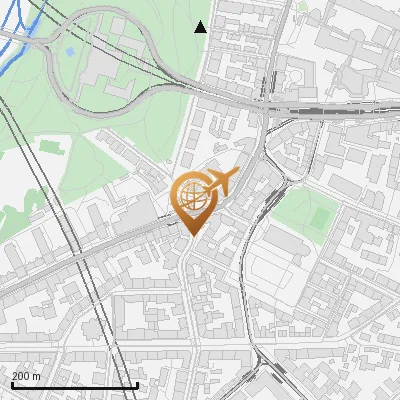 Karte Innere Wiener Straße 44-48, 81667 München