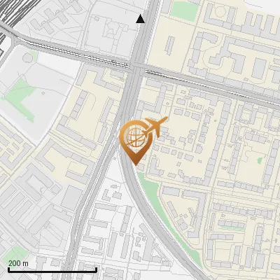 Karte Innsbrucker Ring 15, 81673 München