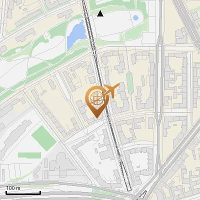 Karte Innsbrucker Straße 23, 10825 Berlin