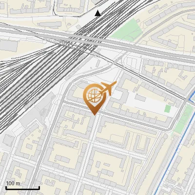 Karte Irenenstraße 22-23, 10317 Berlin