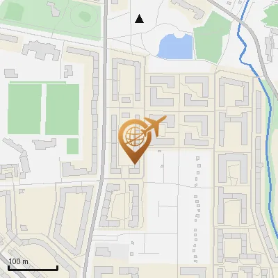 Karte Ivensweg 1-9, 22307 Hamburg