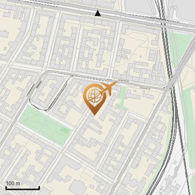 Karte Jessnerstraße 25, 10247 Berlin