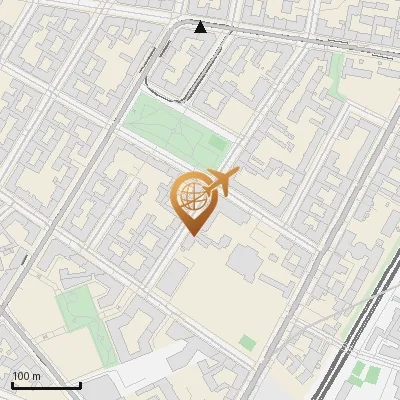 Karte Jessnerstraße 47-57, 10247 Berlin