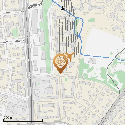 Karte Johann-Fichte-Straße 7-12, 80805 München