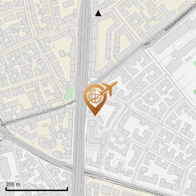 Karte Jutastraße 27-35, 80636 München