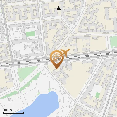 Karte Kaiserdamm 110, 14057 Berlin