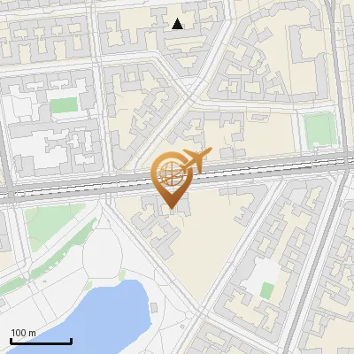 Karte Kaiserdamm 112, 14057 Berlin