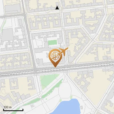 Karte Kaiserdamm 8, 14057 Berlin