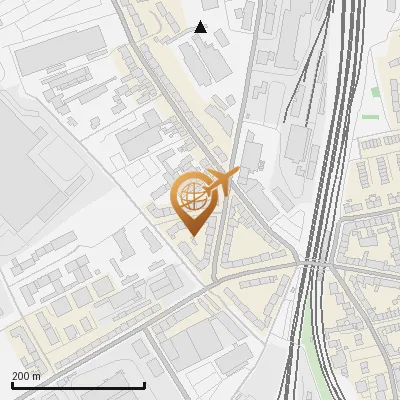 Karte Kaiserswerther Straße 1-8, 50739 Köln