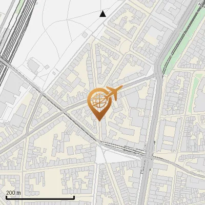 Karte Kamekestraße 12-14, 50672 Köln