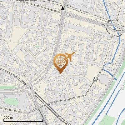 Karte Kanalstraße 11-17, 80538 München