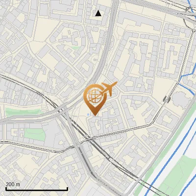 Karte Kanalstraße 2-6, 80538 München