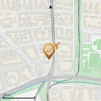 Karte Kantstraße 2, 80807 München