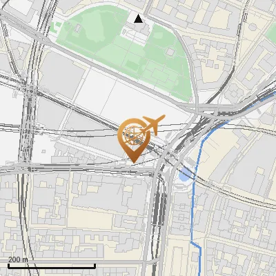 Karte Karlsplatz (Stachus) 11-25, 80335 München