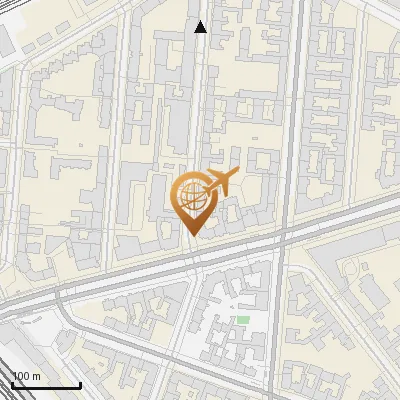 Karte Karlsruher Straße 1, 10711 Berlin