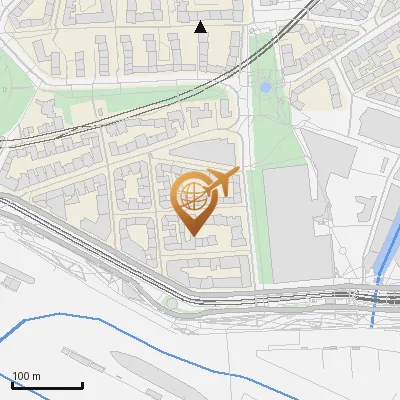 Karte Karpfangerstraße 3-16, 20459 Hamburg