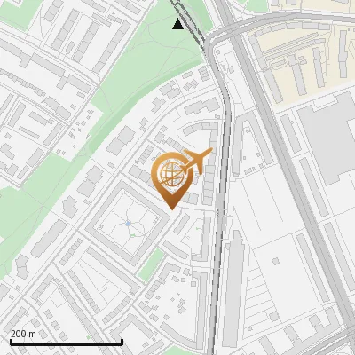 Karte Kastanienstraße 12-17, 81547 München