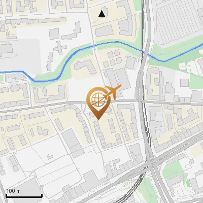 Karte Kattunbleiche 2-8, 22041 Hamburg