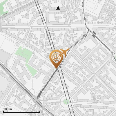 Karte Kellerstraße 29, 81667 München