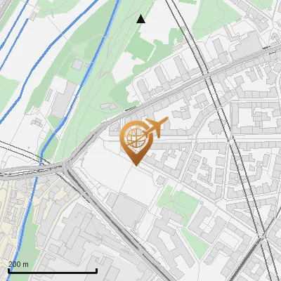 Karte Kellerstraße 1-7, 81667 München