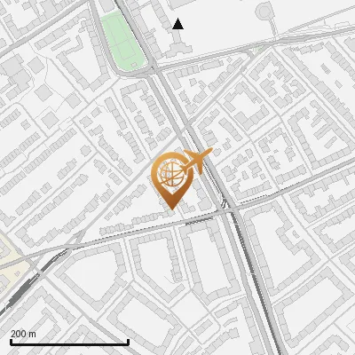 Karte Kermeterstraße 1-12, 50935 Köln