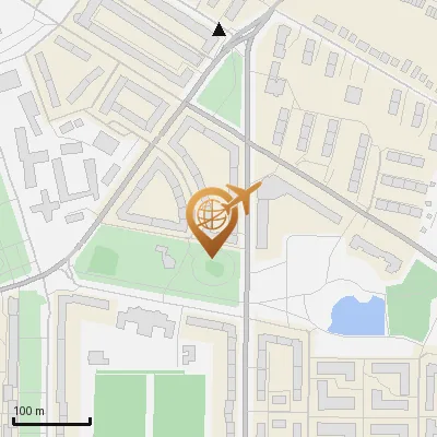 Karte Kernerreihe 6, 22307 Hamburg