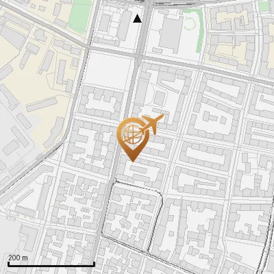 Karte Keuslinstraße 13-17, 80798 München