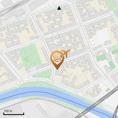 Karte Kiautschoustraße 13-14, 13353 Berlin