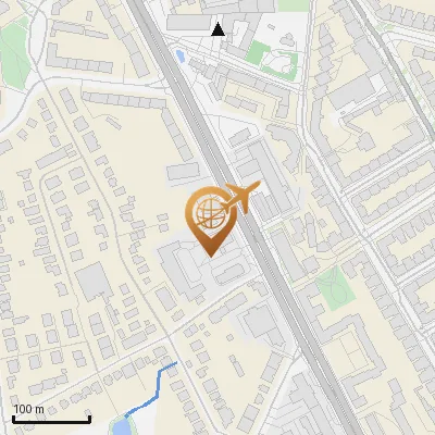 Karte Kieler Straße 195, 22525 Hamburg