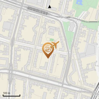 Karte Kirchbachstraße 1, 10783 Berlin