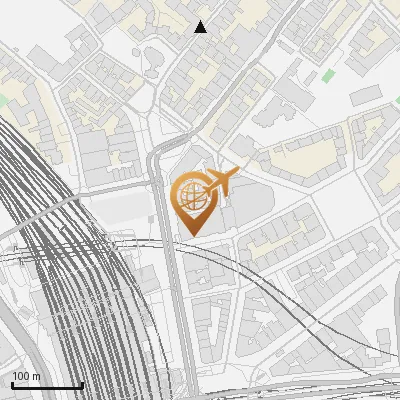 Karte Kirchenallee 34-45, 20099 Hamburg