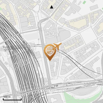 Karte Kirchenallee 47, 20099 Hamburg