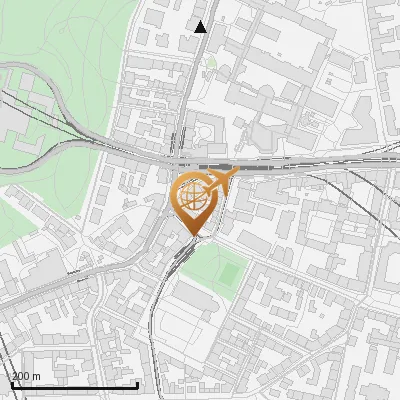 Karte Kirchenstraße 1-7, 81675 München