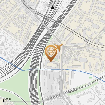 Karte Kirchgasse 1-14, 51065 Köln