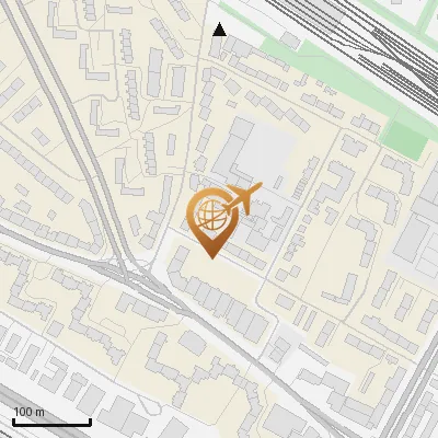 Karte Kirchlinden 5-9, 22111 Hamburg