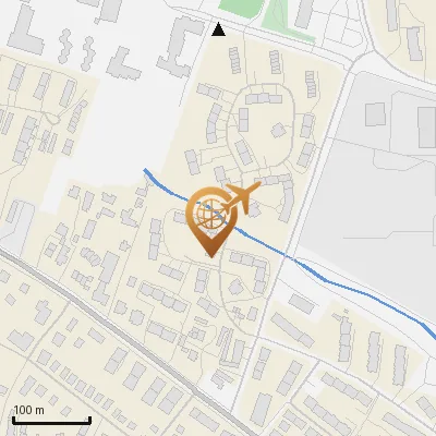 Karte Kirschgarten 21, 21031 Hamburg