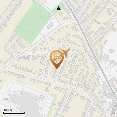 Karte Klapperhof 1-14, 21033 Hamburg