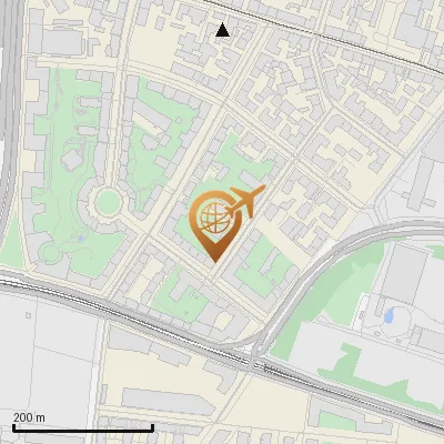 Karte Klarastraße 13-28, 80636 München