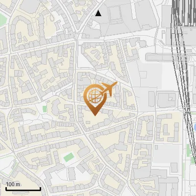 Karte Klausstraße 7-10, 22765 Hamburg