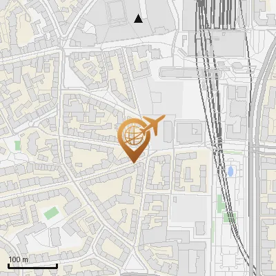 Karte Klausstraße 22, 22765 Hamburg