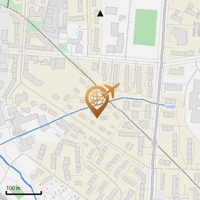 Karte Kleinsand 4-6, 21107 Hamburg